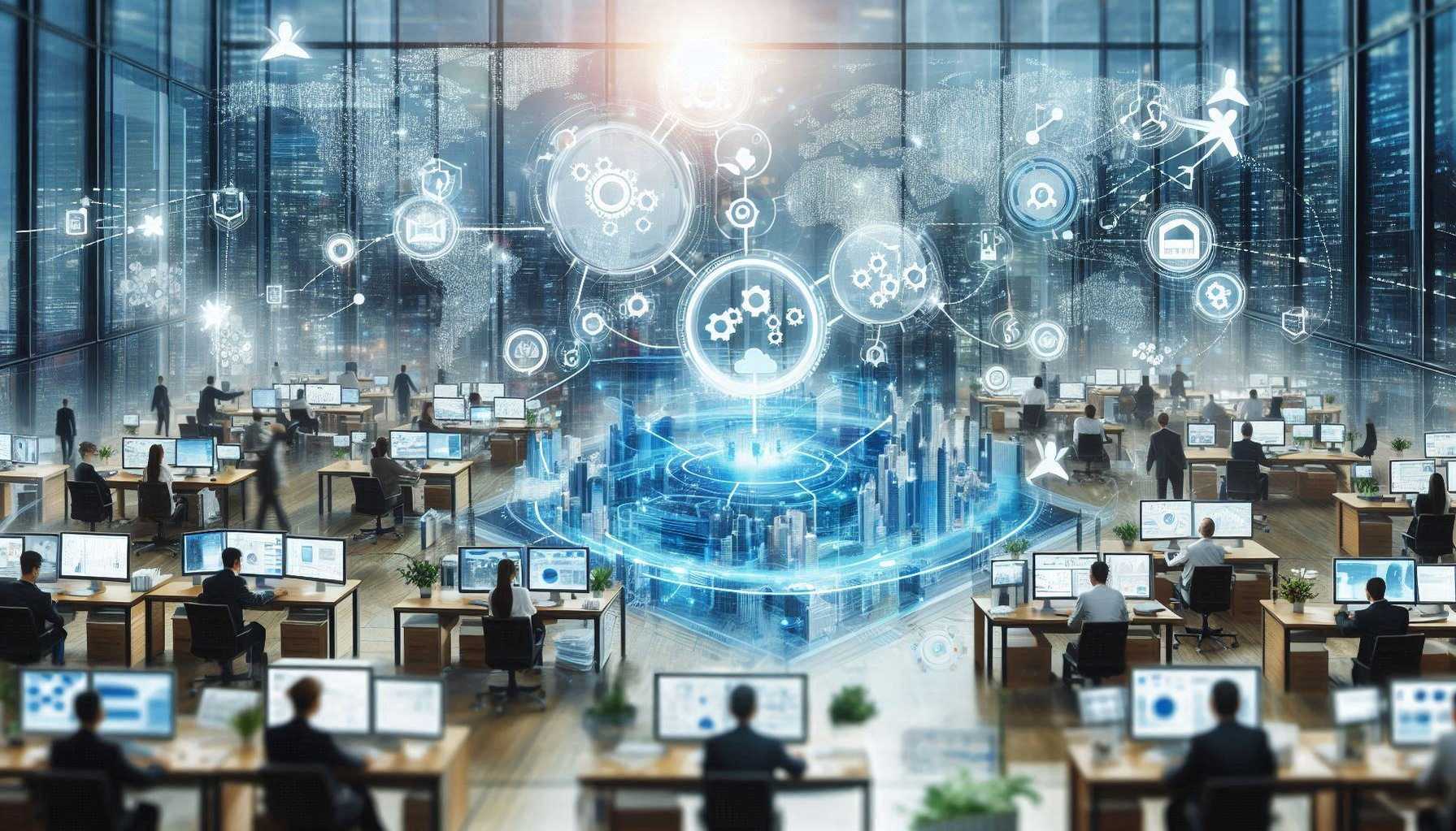 Digital Twin of a business environment